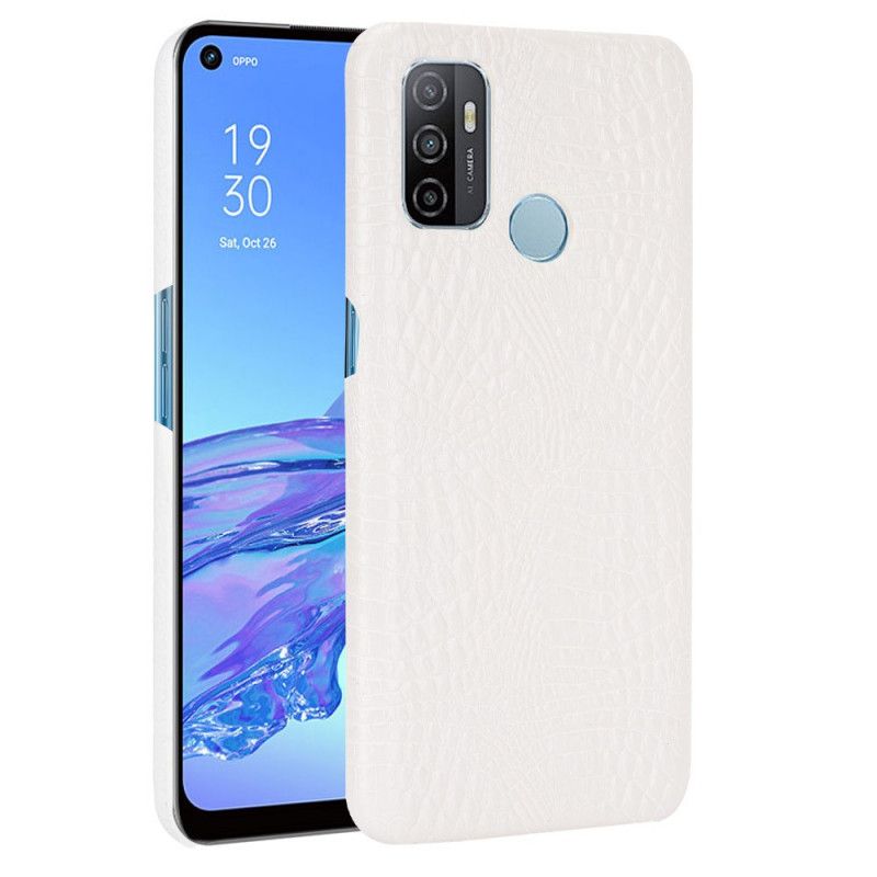 Coque Oppo A53 / A53s Style Peau De Crocodile