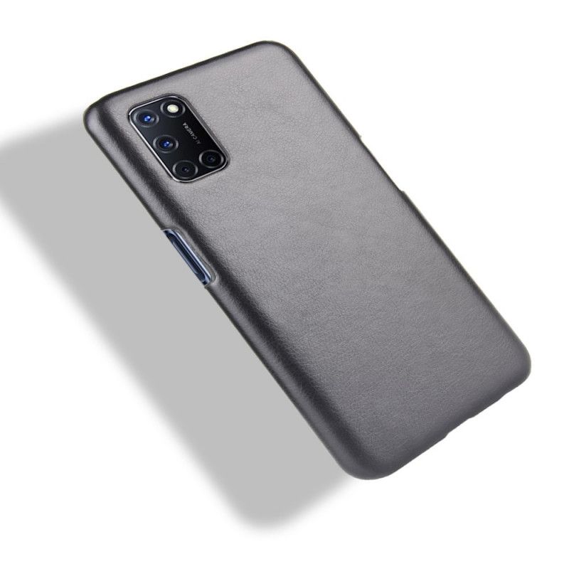 Coque Oppo A72 Effet Cuir Litchi Performance