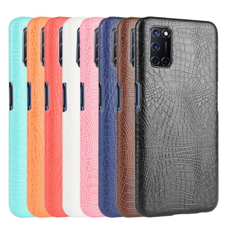 Coque Oppo A72 Style Peau De Crocodile