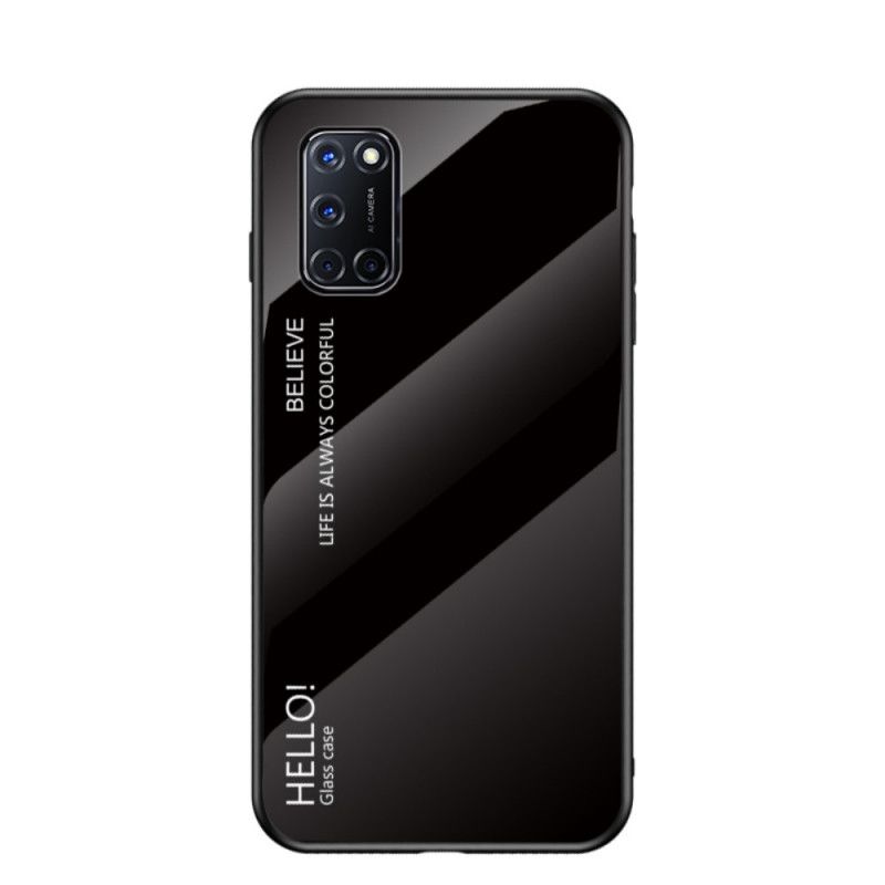 Coque Oppo A72 Verre Trempé Hello