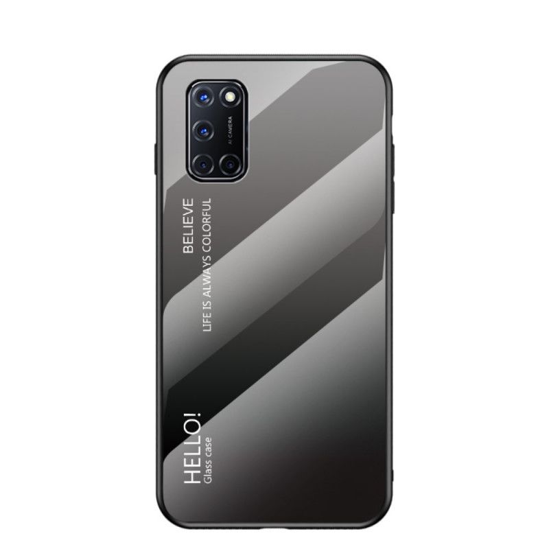 Coque Oppo A72 Verre Trempé Hello