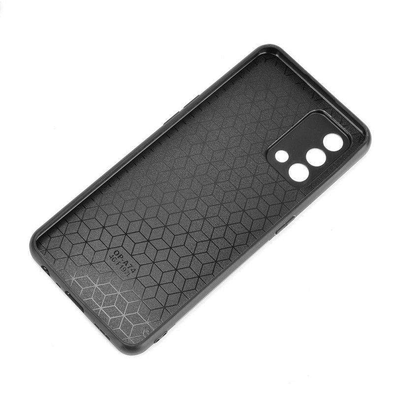 Coque Oppo A74 4G Style Cuir Coutures