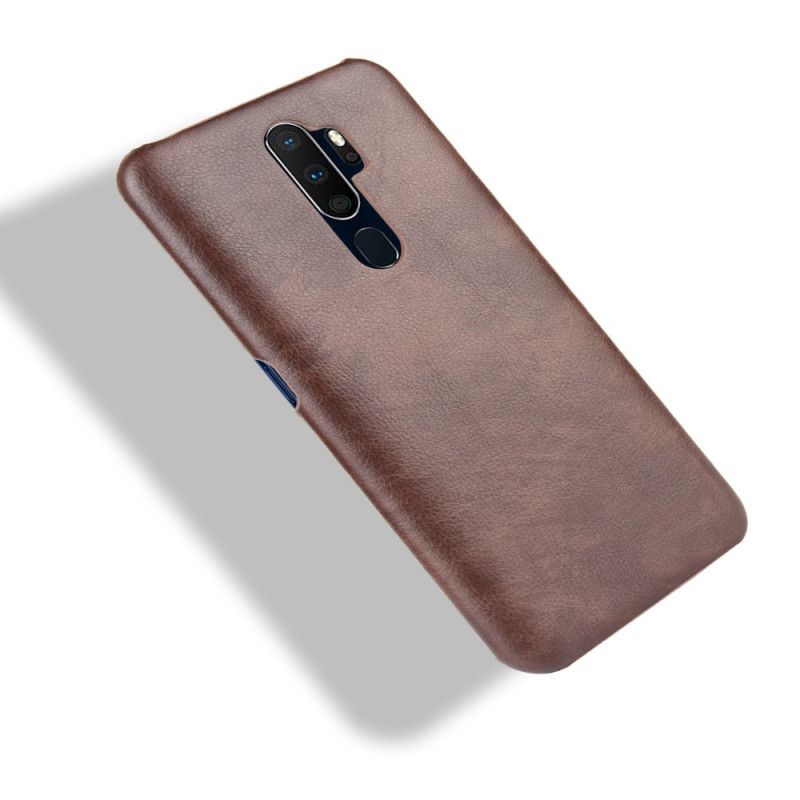 Coque Oppo A9 2020 / A5 2020 Effet Cuir Litchi