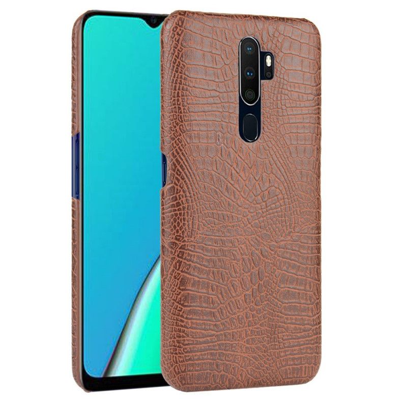 Coque Oppo A9 2020 / A5 2020 Style Peau De Crocodile