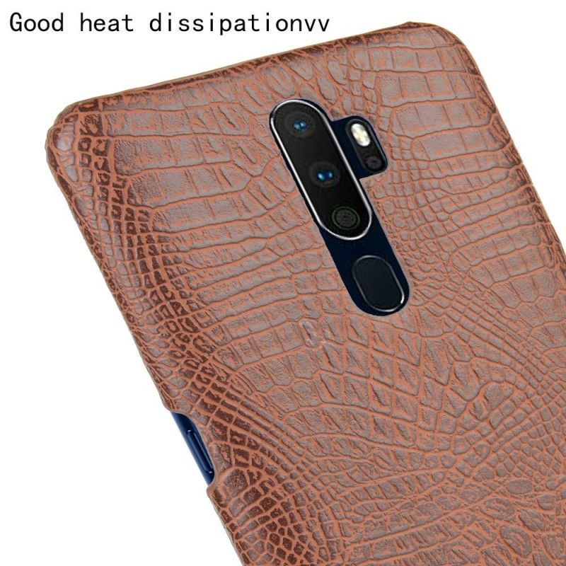 Coque Oppo A9 2020 / A5 2020 Style Peau De Crocodile