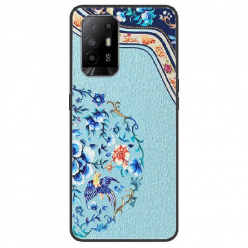 Coque Oppo A94 5G Tapisserie Asiatique