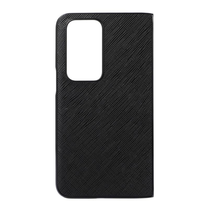 Coque Oppo Find N Cuir Véritable Texturé