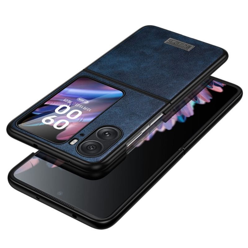 Coque Oppo Find N2 Flip Effet Cuir SULADA