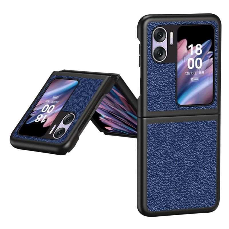 Coque Oppo Find N2 Flip Simili Cuir Litchi