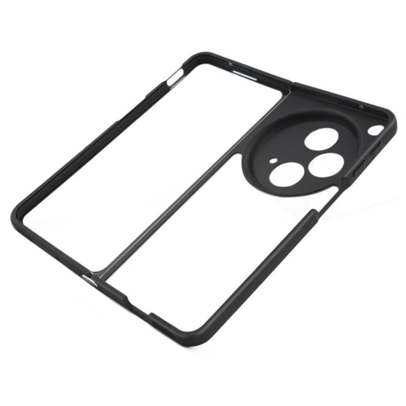Coque Oppo Find N3 5G Transparente avec Contours Noir