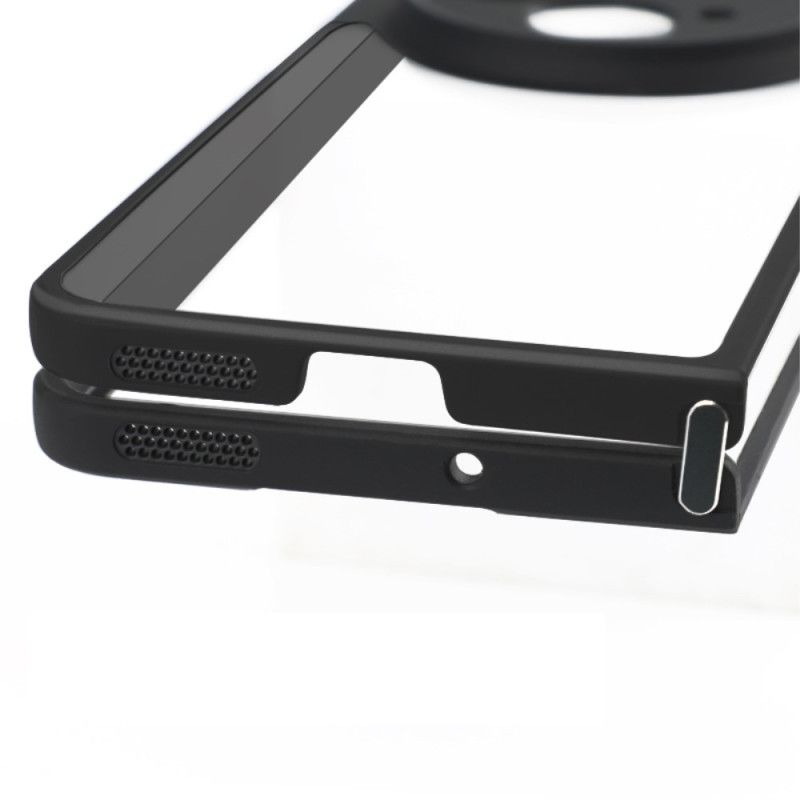 Coque Oppo Find N3 5G Transparente avec Contours Noir