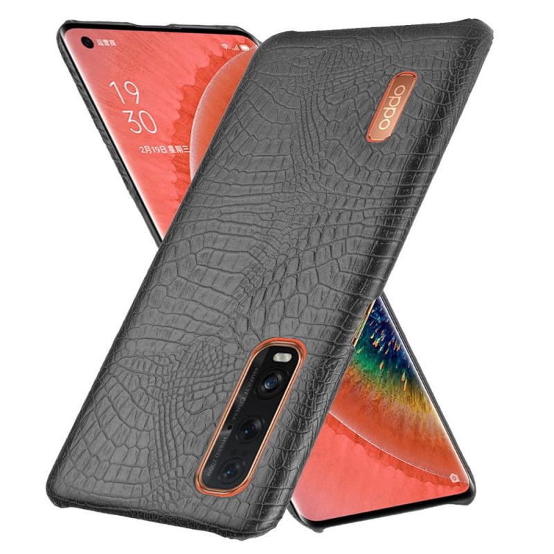 Coque Oppo Find X2 Pro Effet Peau De Crocodile