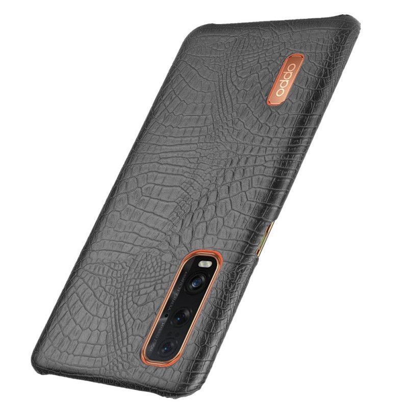 Coque Oppo Find X2 Pro Effet Peau De Crocodile