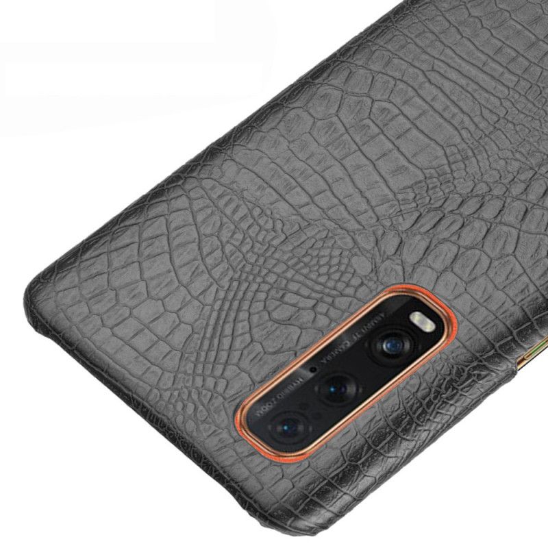 Coque Oppo Find X2 Pro Effet Peau De Crocodile