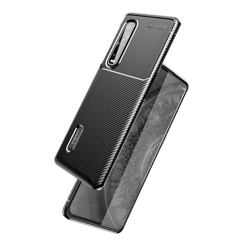 Coque Oppo Find X2 Pro Flexible Fibre Carbone