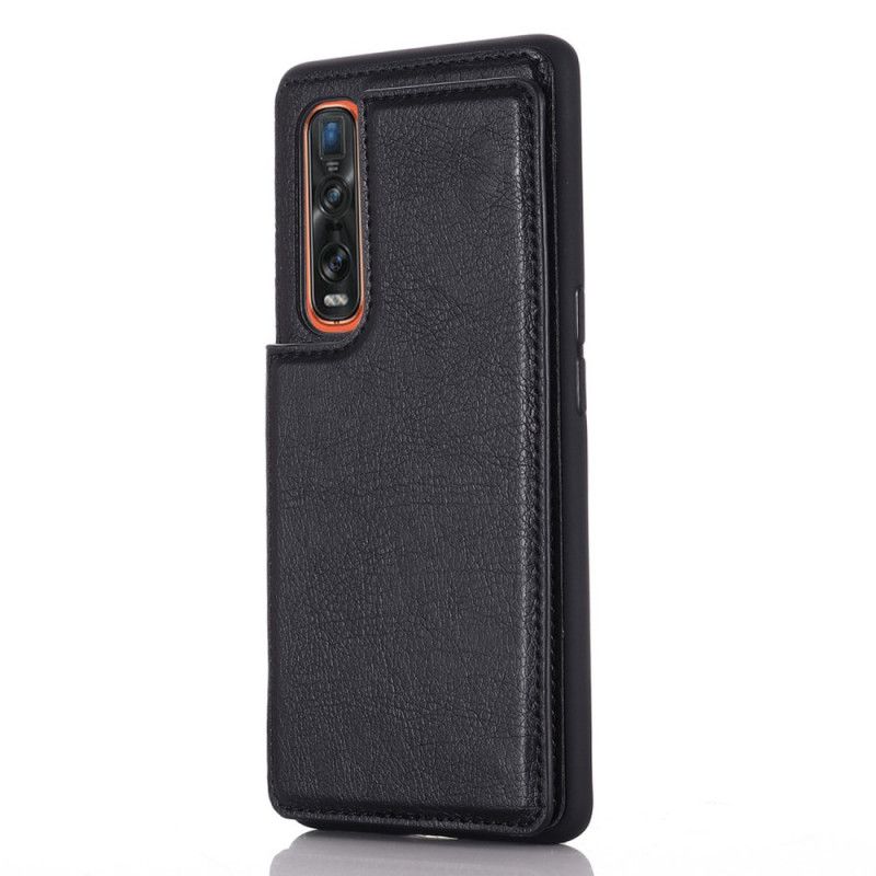 Coque Oppo Find X2 Pro Porte-cartes Support