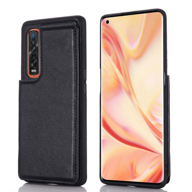 Coque Oppo Find X2 Pro Porte-cartes Support