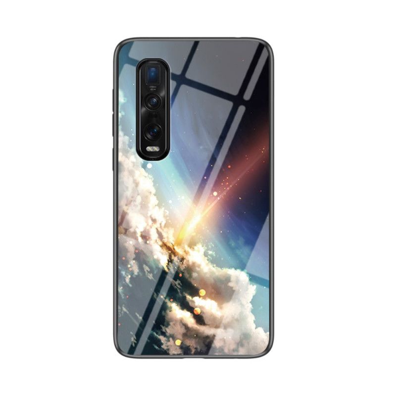 Coque Oppo Find X2 Pro Verre Trempé Starry Sky