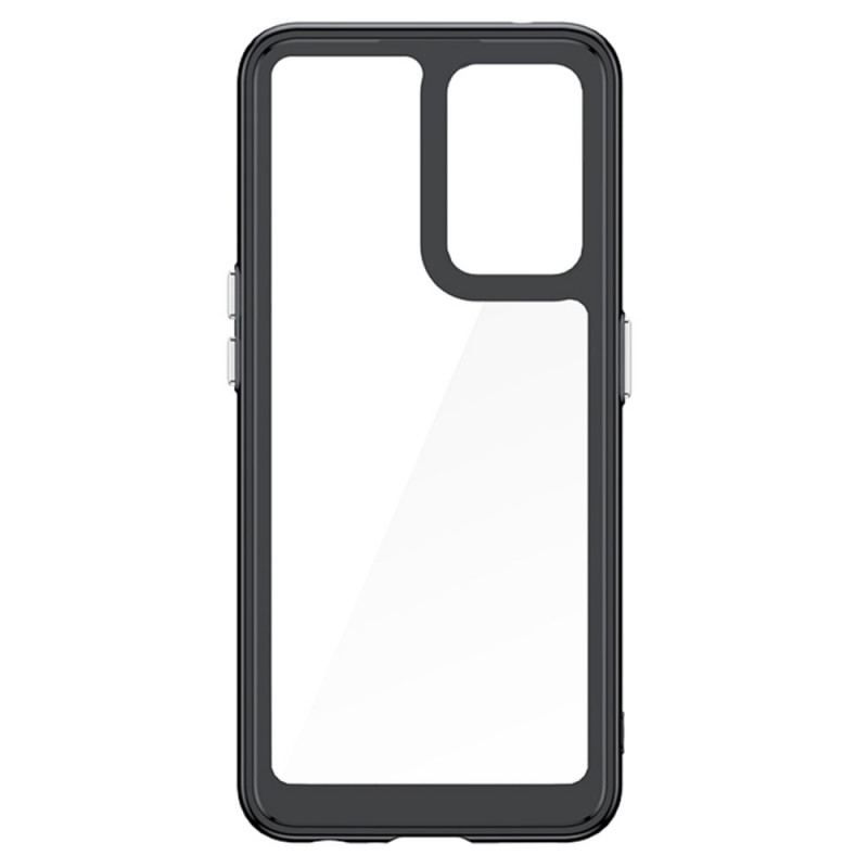 Coque Oppo Find X5 Lite Hybride Rebords Colorés Transparents