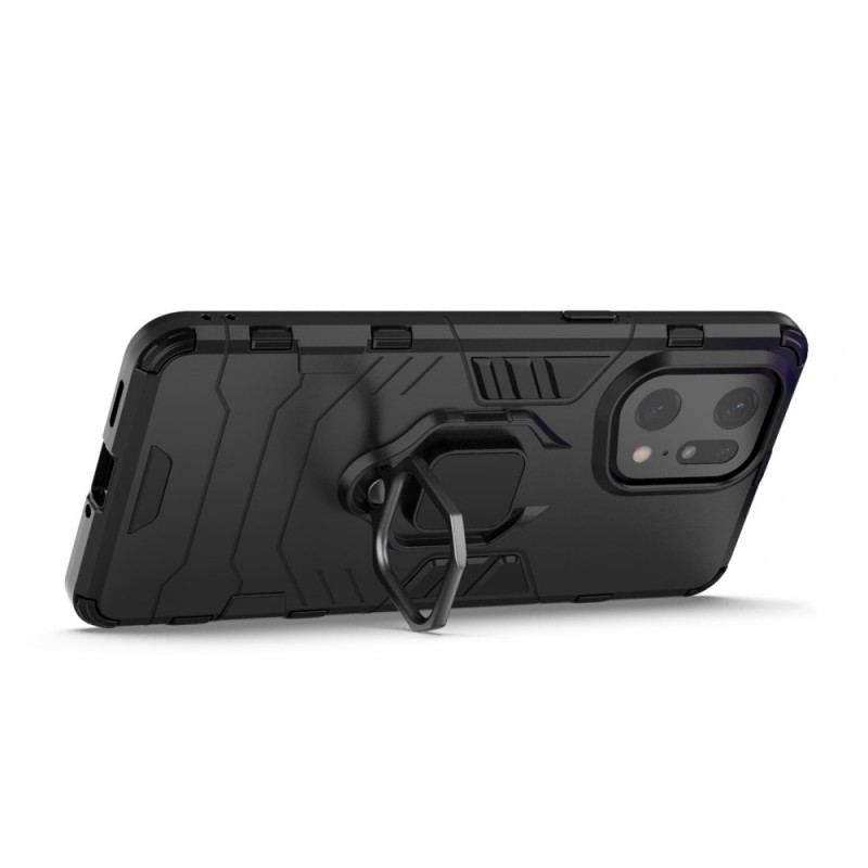 Coque Oppo Find X5 Pro Ring Résistante