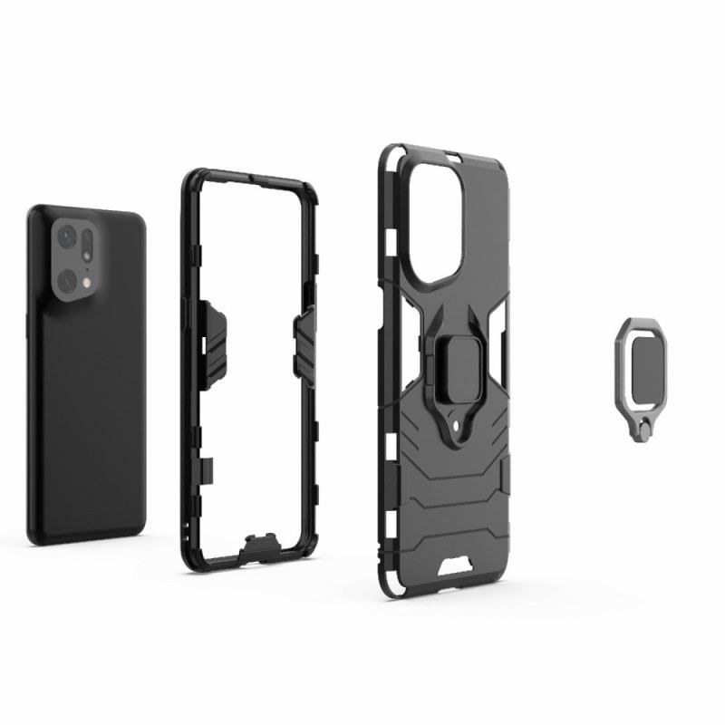 Coque Oppo Find X5 Pro Ring Résistante