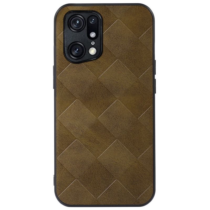 Coque Oppo Find X5 Pro Texture Tissée