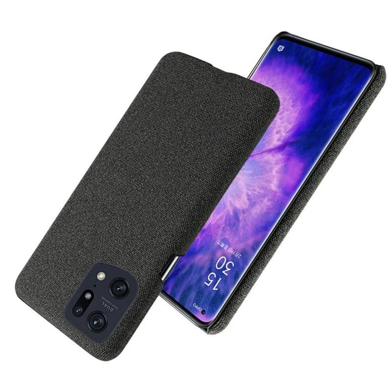 Coque Oppo Find X5 Pro Tissu