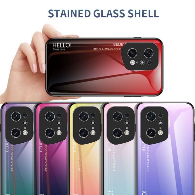 Coque Oppo Find X5 Pro Verre Trempé Hello