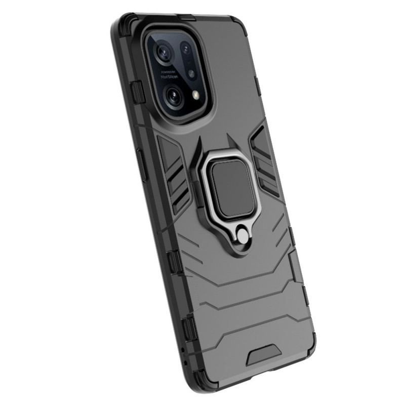 Coque Oppo find X5 Ring Résistante