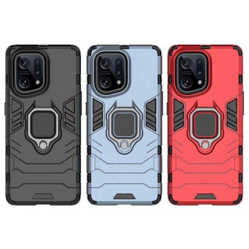 Coque Oppo find X5 Ring Résistante