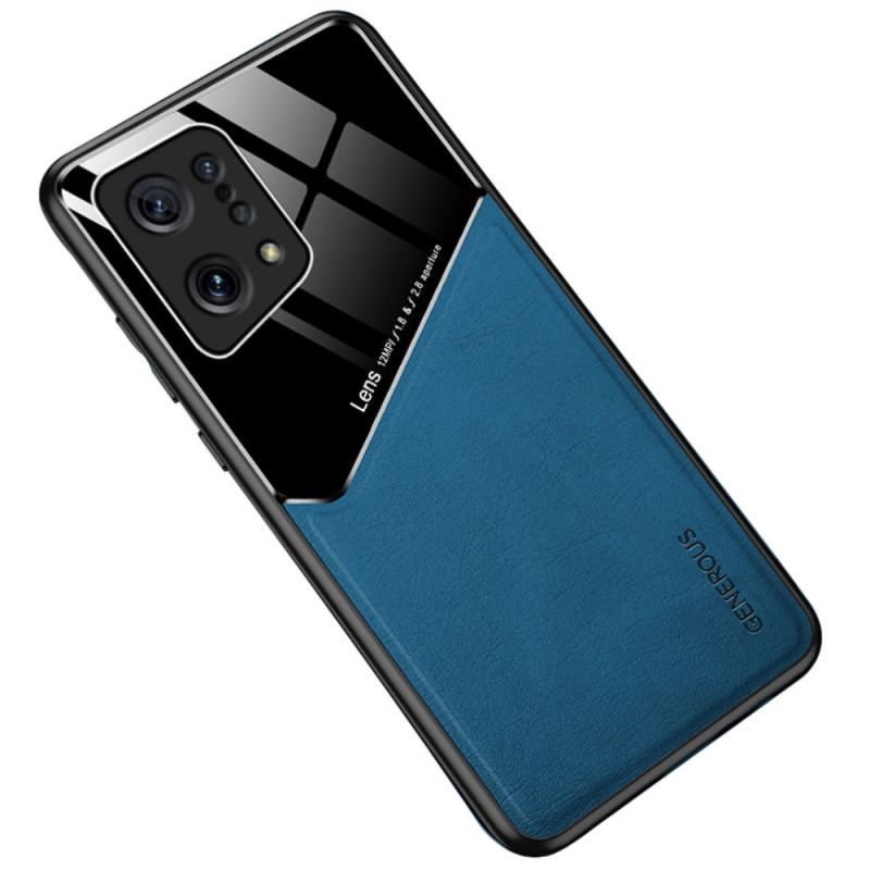 Coque Oppo Find X5 Simili Cuir Haut de Gamme