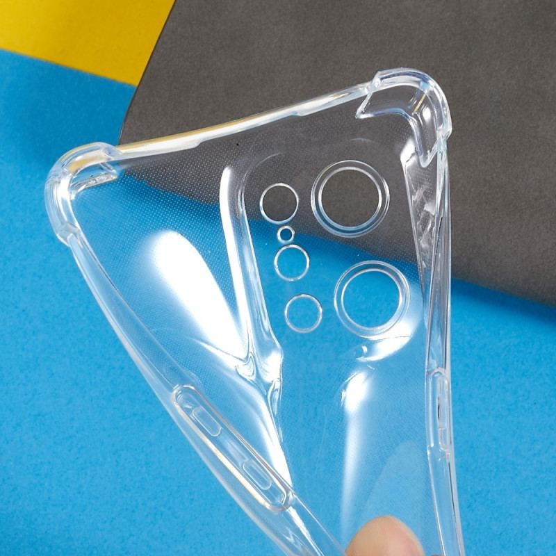 Coque Oppo Find X5 Transparente Coins Renforcés