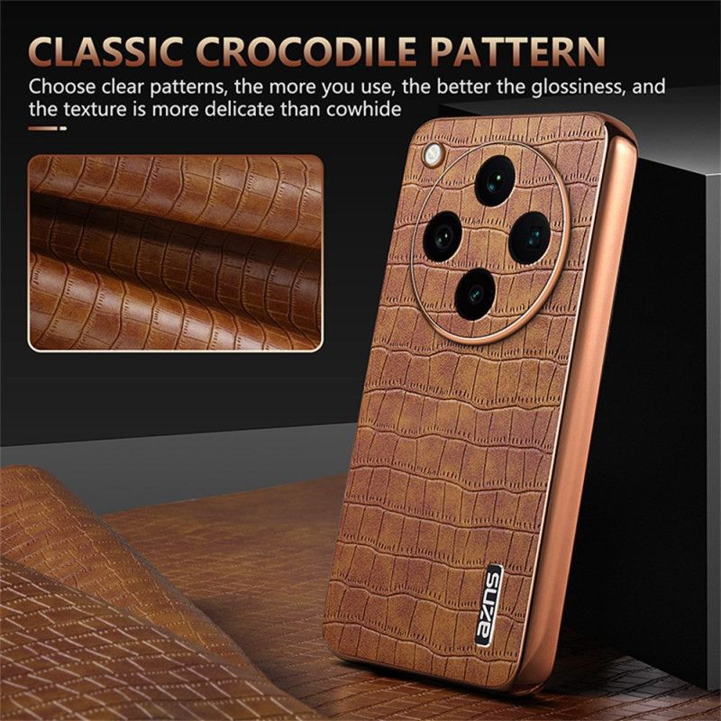 Coque Oppo Find X8 Pro 5G Effet Crocodile AZNS