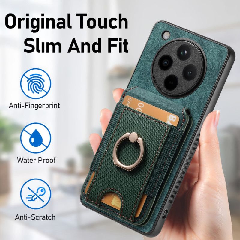 Coque Oppo Find X8 Pro Porte-Carte à Rabat