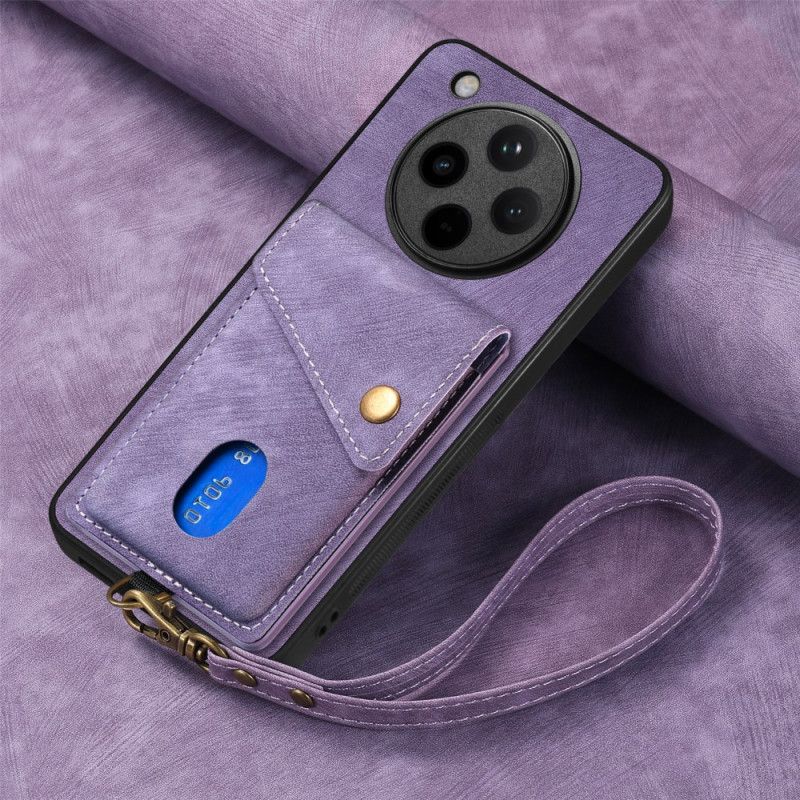 Coque Oppo Find X8 Pro Porte-Cartes et Support