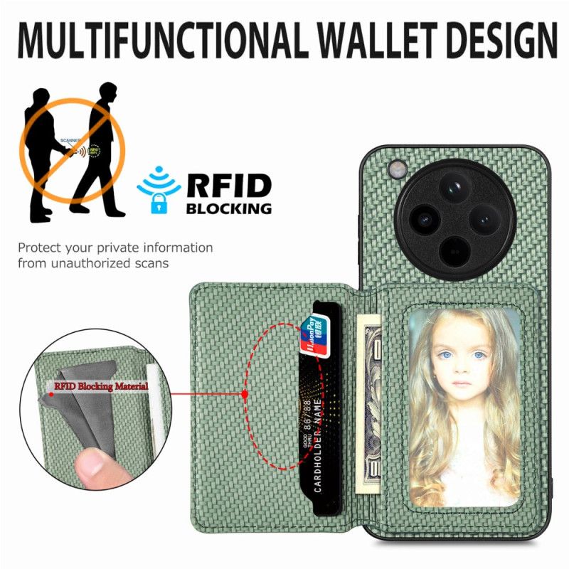 Coque Oppo Find X8 Pro Porte-Cartes RFID