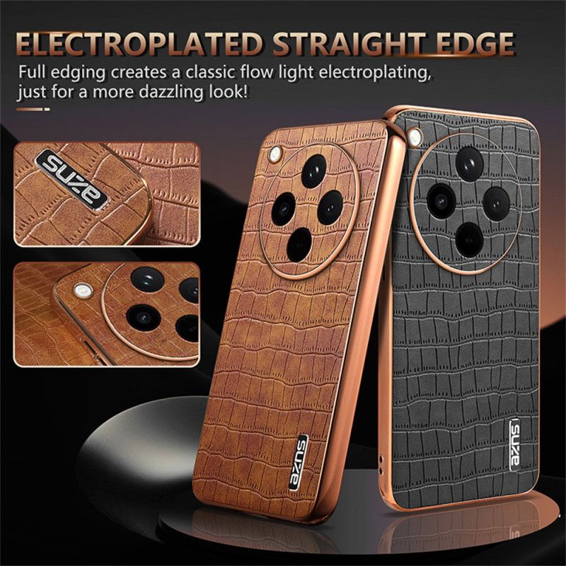 Coque Oppo Find X8 Style Crocodile AZNS