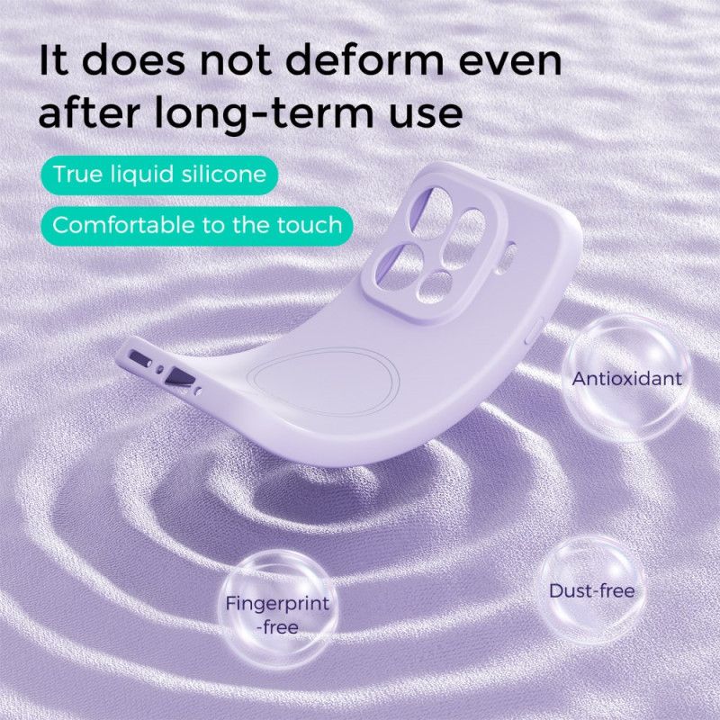 Coque Oppo Find X9 5G MagSafe Silicone Liquide ABEEL