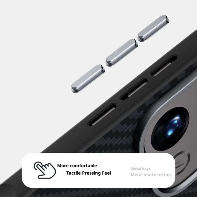 Coque Oppo Find X9 5G MagSafe Texture Fibre de Carbone ABEEL