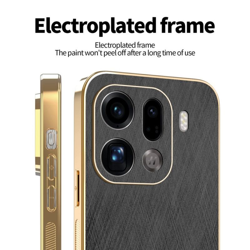 Coque Oppo Find X9 Pro 5G Effet Cuir KADEM