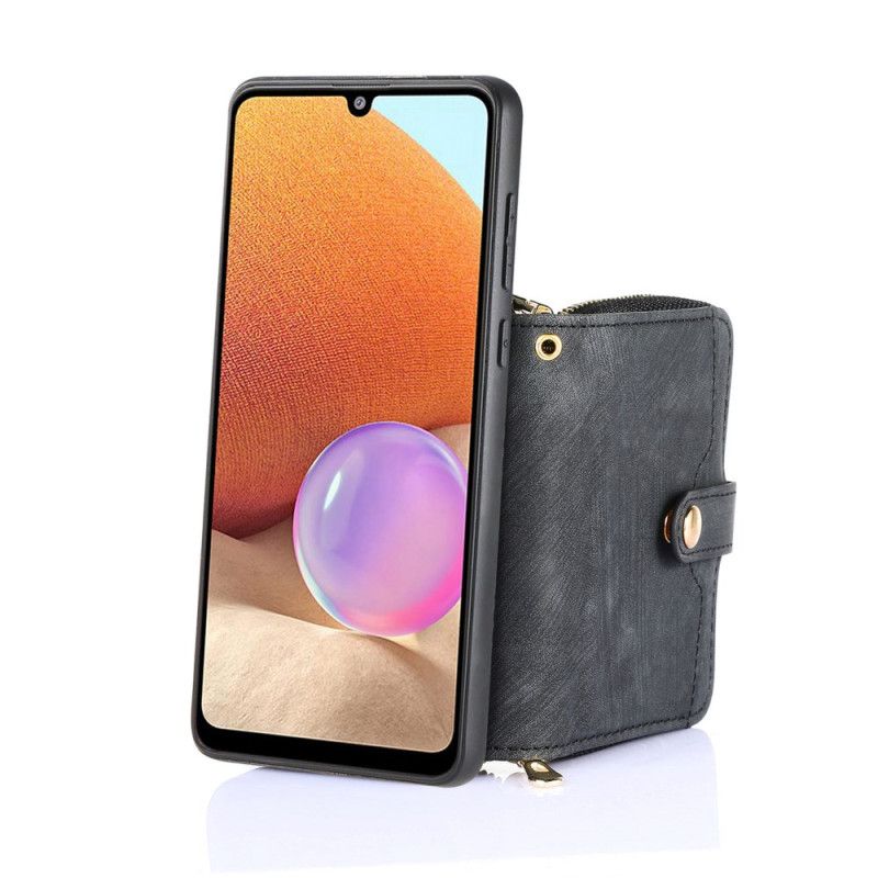 Coque Oppo Find X9 Pro 5G Porte-Cartes Zippé et Bandoulière