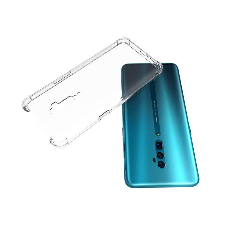 Coque Oppo Reno 10x Zoom Transparente Coins Renforcés