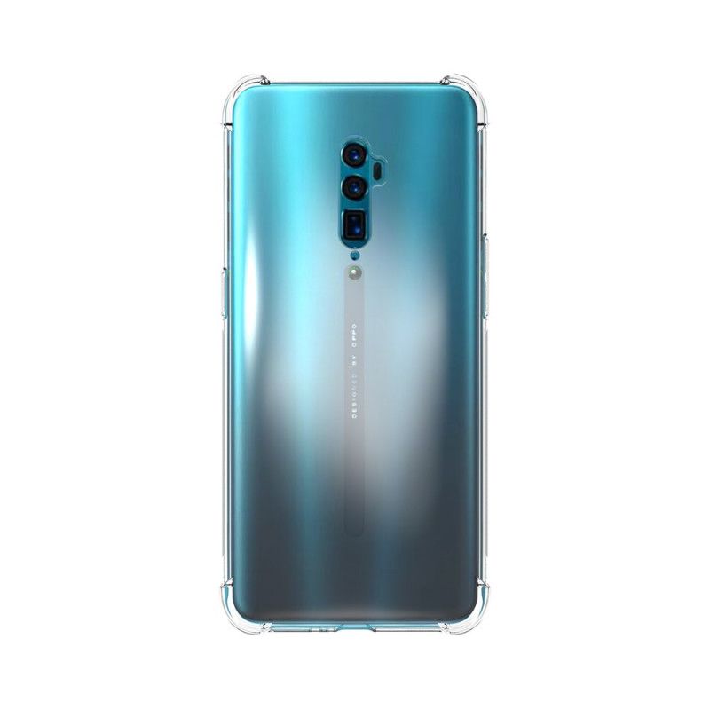 Coque Oppo Reno 10x Zoom Transparente Coins Renforcés