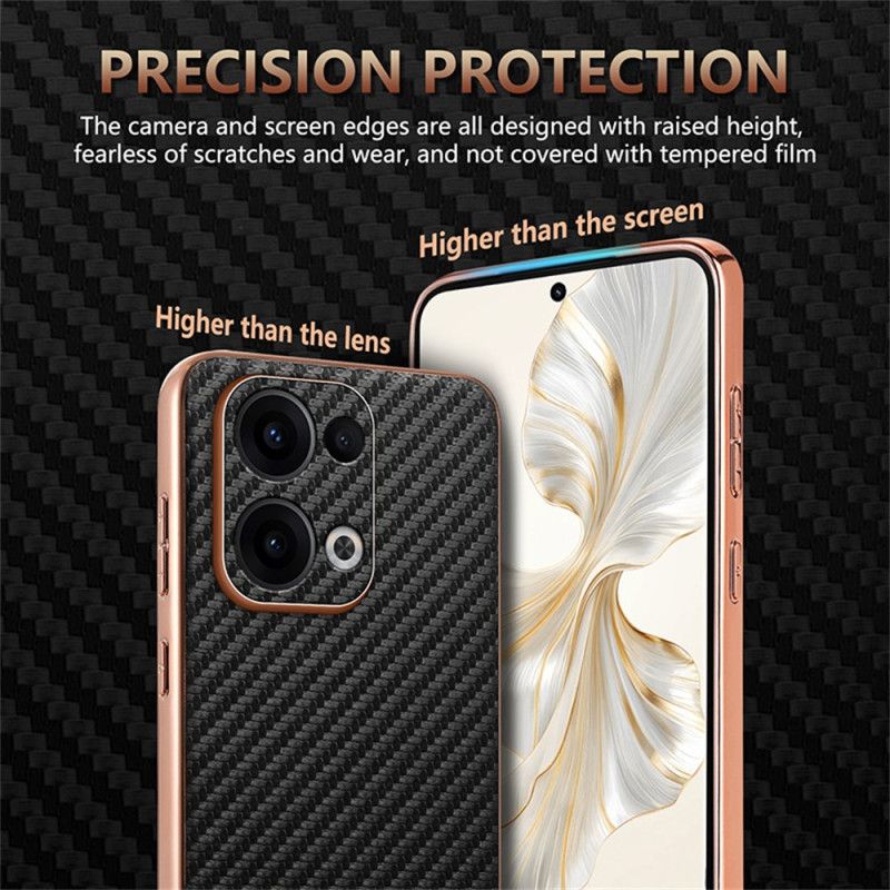Coque Oppo Reno 13 5G Fibre Carbone Brossée AZNS