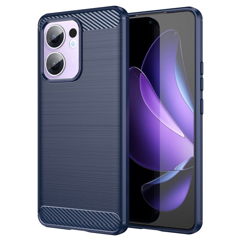 Coque Oppo Reno 13F 4G / 5G / FS 5G Fibre Carbone Brossée