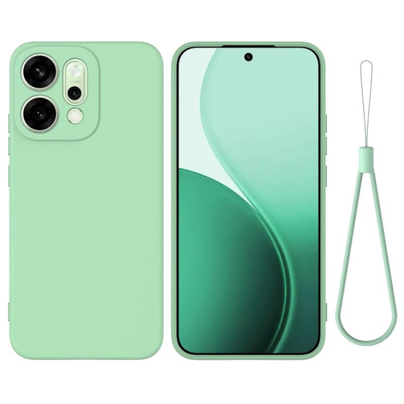 Coque Oppo Reno 14 5G Silicone à Lanière