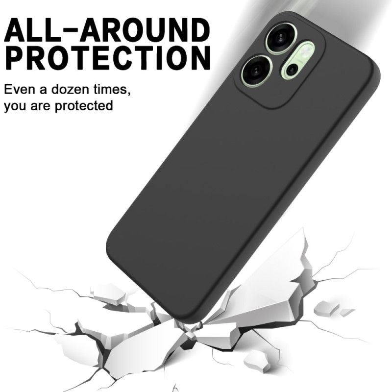 Coque Oppo Reno 14 F 5G Silicone Liquide à Lanière
