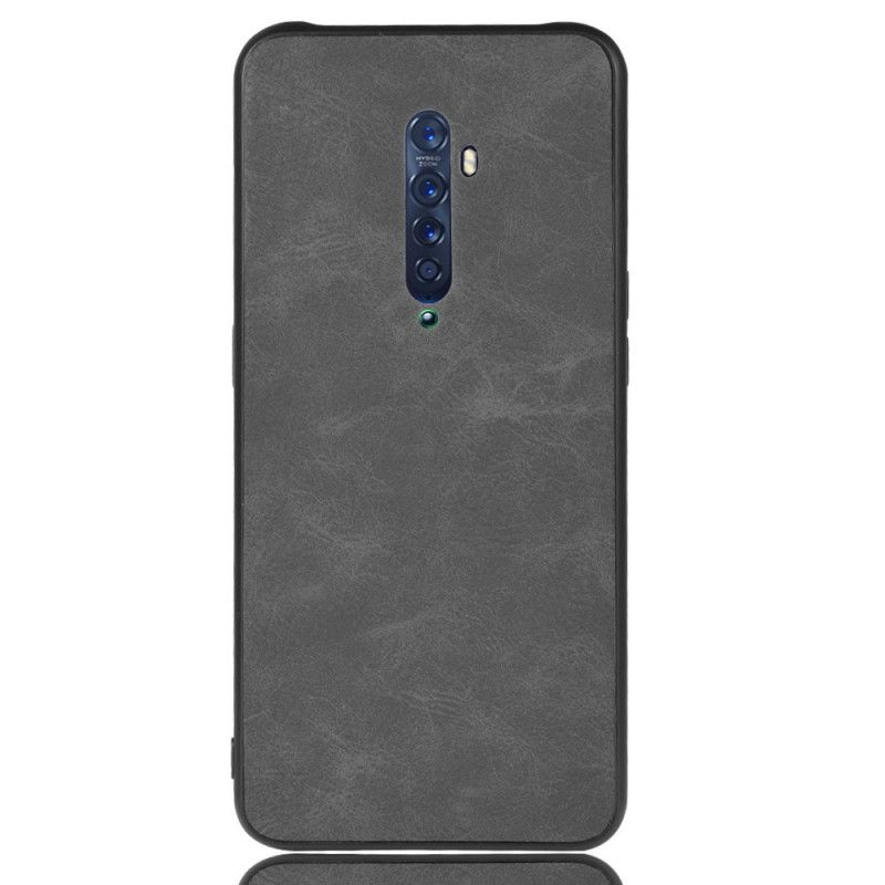 Coque Oppo Reno 2 Effet Cuir Look Raffiné