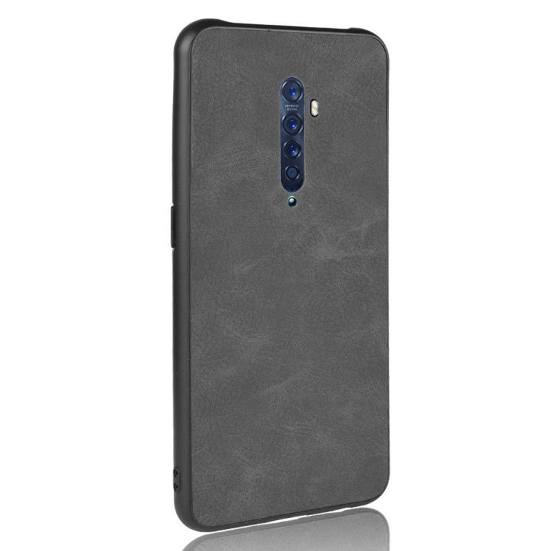 Coque Oppo Reno 2 Effet Cuir Look Raffiné