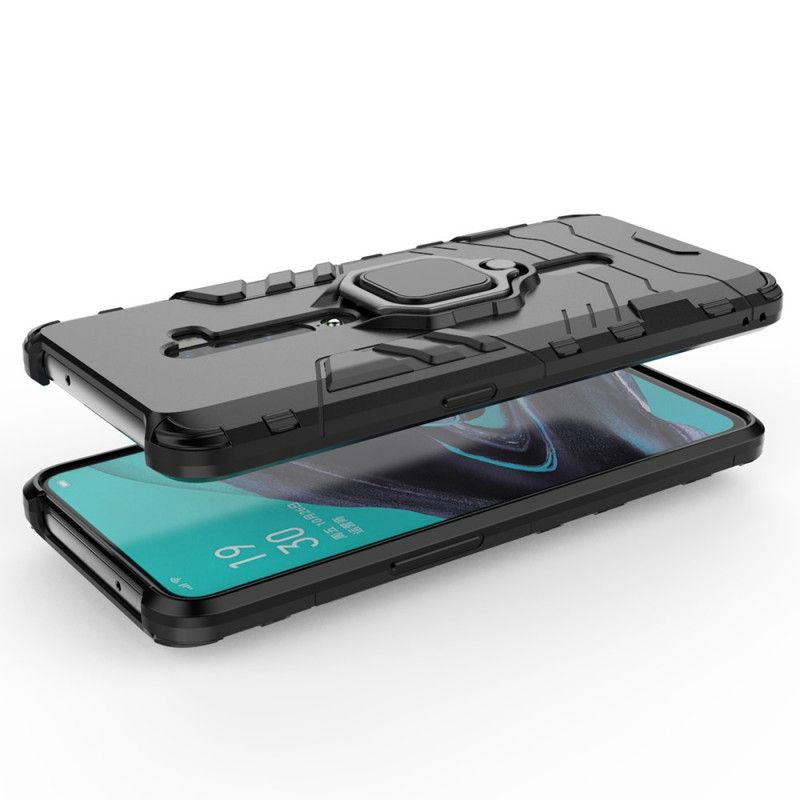 Coque Oppo Reno 2 Ring Résistante